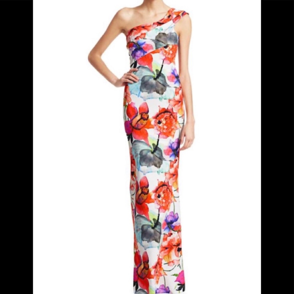 Chiara Bono La Petite Robe 1 Shoulder Column Gown
